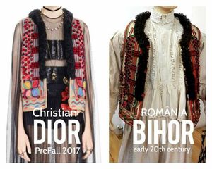 Dior fait le bonheur des artisans roumains en les copiant