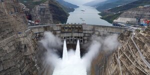 Barrage hydroElectrique Sichuan