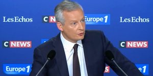 Bruno Le Maire Europe 1 mai 2018