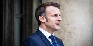 Emmanuel Macron chef de l'Etat président de la République