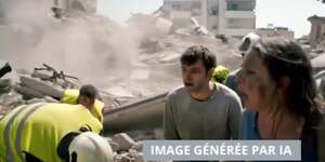 Fausses images gEnErEes par IA d& 39 un bombardement en IsraEl
