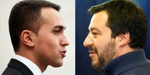 Italie di Maio et Salvini