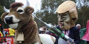 Manifestations agriculteurs britanniques