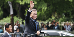 Moon Jae-In, élu président de la Corée du Sud