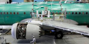 Photo d'archives d'un 737 max-9 de boeing a renton, aux etats-unis