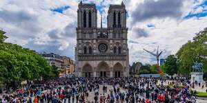 Plus de 6 millions de visiteurs se sont pressé pour voir la cathédrale depuis sa réouverture