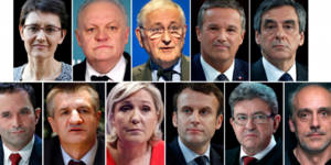 Présidentielle 2017 : 11 candidats (le pen, fillon, débat, hamon, macron, mélenchon)
