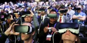 Réalité virtuelle, casque, masque, 3D, immersion, Virtual Reality, VR, Samsung Gear,