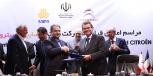 Signature JV Citron et SAIPA en Iran