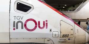 TGV InOui A la gare Montparnasse