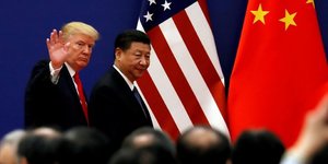 Trump, Xi Jinping, guerre commerciale, douane, tarifs,