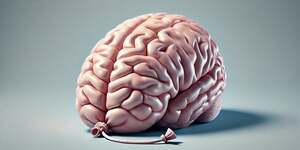 Un cerveau dgonfl
