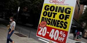 Usa: les risques de faillites d'entreprises "restent considerables" selon la fed
