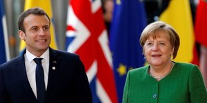 Zone euro: macron veut approfondir le travail avec berlin