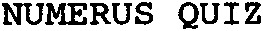 NUMERUS QUIZ_logo