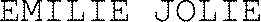 EMILIE JOLIE_logo