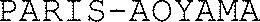 PARIS-AOYAMA_logo