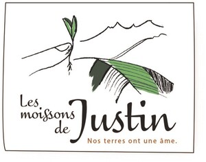 LES MOISSONS DE JUSTIN NOS TERRES ONT UNE AME._logo