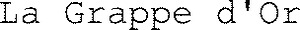 La Grappe d'Or_logo