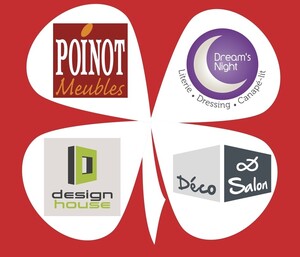 POINOT MEUBLES DREAM S NIGHT LITERIE DRESSING CANAPE-LIT DESIGN HOUSE DECO & SALON_logo