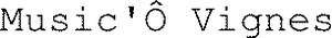Music'Ô Vignes_logo