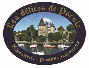 LES DELICES DE PORNIC BISCUITERIE - PRODUITS REGIONAUX_logo