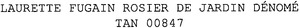 LAURETTE FUGAIN ROSIER DE JARDIN DÉNOMÉ TAN 00847_logo