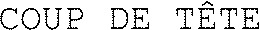 COUP DE TÊTE_logo