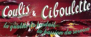 COULIS & CIBOULETTE LA QUALITE DU PRODUIT LA PASSION DU SERVICE_logo