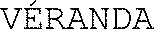 VÉRANDA_logo