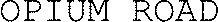 OPIUM ROAD_logo