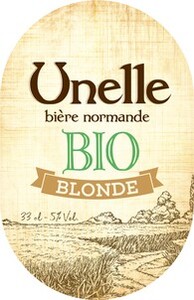 Unelle bière normande BIO BLONDE_logo