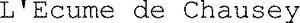 L'Ecume de Chausey_logo