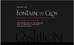 DOMAINE FONTAINE DU CLOS VACQUEYRAS CASTILLON_logo