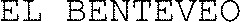 EL BENTEVEO_logo