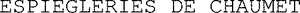 ESPIEGLERIES DE CHAUMET_logo
