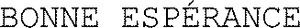 BONNE ESPÉRANCE_logo