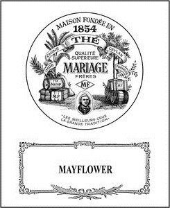 MAYFLOWER MARIAGE FRERES MF MAISON FONDEE EN 1854 THE QUALITE SUPERIEURE LES MEILLEURS CRUS LA GRANDE TRADITION_logo