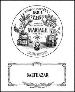 BALTHAZAR MARIAGE FRERES MF MAISON FONDEE EN 1854 THE QUALITE SUPERIEURE LES MEILLEURS CRUS LA GRANDE TRADITION_logo