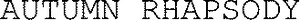 AUTUMN RHAPSODY_logo
