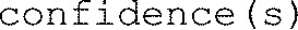 confidence(s)_logo