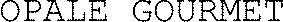 OPALE GOURMET_logo