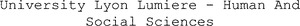 University Lyon Lumiere - Human And Social Sciences_logo