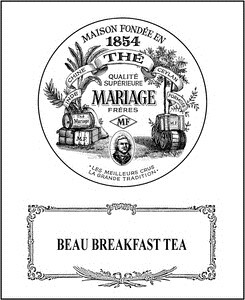 MAISON FONDEE EN 1854 THE MARIAGE FRERES MF BEAU BREAKFAST TEA_logo