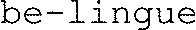 be-lingue_logo