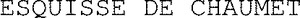 ESQUISSE DE CHAUMET_logo