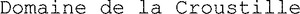 Domaine de la Croustille_logo