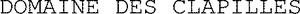 DOMAINE DES CLAPILLES_logo