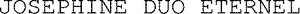 JOSEPHINE DUO ETERNEL_logo