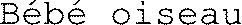 Bébé oiseau_logo